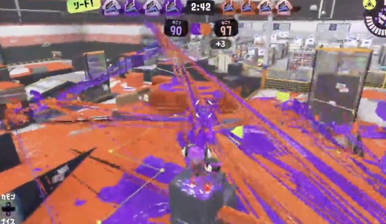 【スプラトゥーン3】敵とインクが繋がってレーザー光線みたいになっちゃう致命的？なバグ発見される