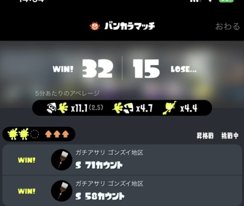 【スプラトゥーン3】昇格戦イカがゲソ担ぎにスレで意気込んだ結果ｗｗｗｗｗｗｗｗｗｗｗｗｗｗｗｗ