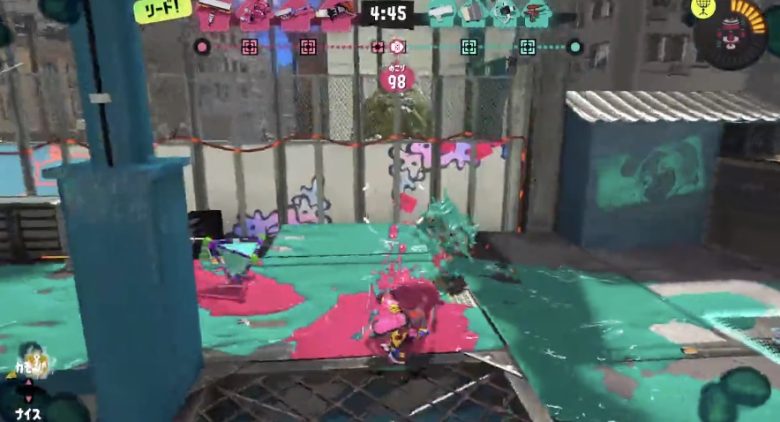 【スプラトゥーン3】ミサイル受けながら敵陣凸って颯爽とキルを取るイカロールのムーヴがマジ神！