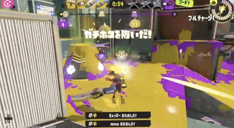 【スプラ3】これがSAMURAI！ジムワイパー使いによる絶体絶命からの逆転劇が「Cool Japan!!」と話題に