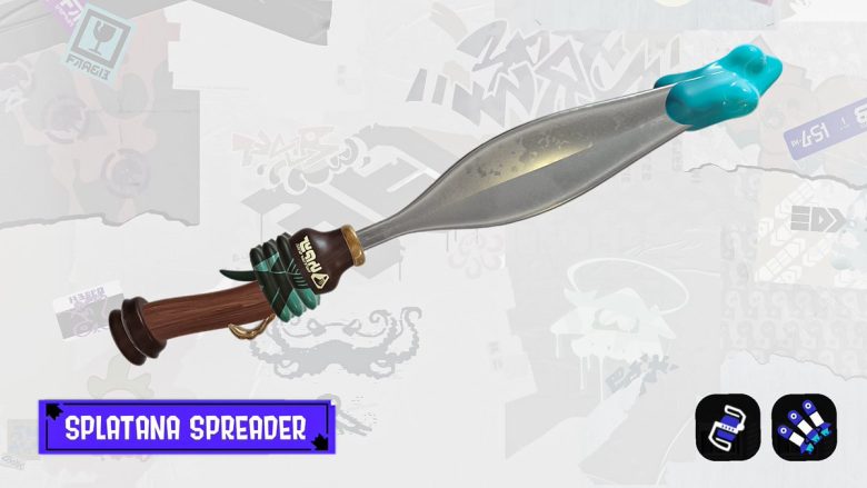 海外デザイナーが作った新ブキ「スプレッダーワイパー」がかっこいいってレベルじゃない