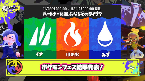 【超速報】ポケモンコラボフェス結果発表「みずチーム」が1位！優勝決定ｹﾞｿ━━━━くコ:彡━━━━!!