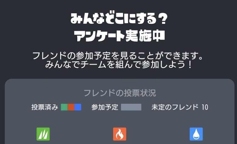 【スプラ3】ポケモンフェス、ほのおが圧倒的人気だった