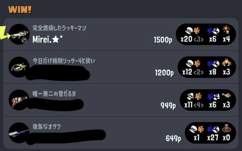 1キル27デスの利敵？リッターをキャリーして勝負に勝った猛者が登場