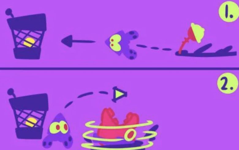 海外バイト勢作った「初心者向けオオモノシャケ寄せマニュアル」がポップでめちゃくちゃかわいい件