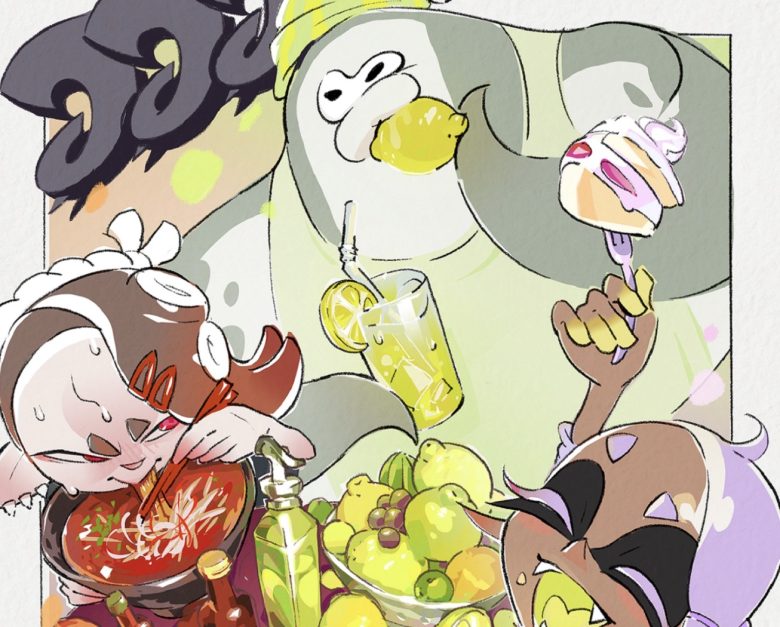 【速報】味覚フェスの公式すりみ連合イラスト公開ｷﾀ━━━━(ﾟ∀ﾟ)━━━━!!