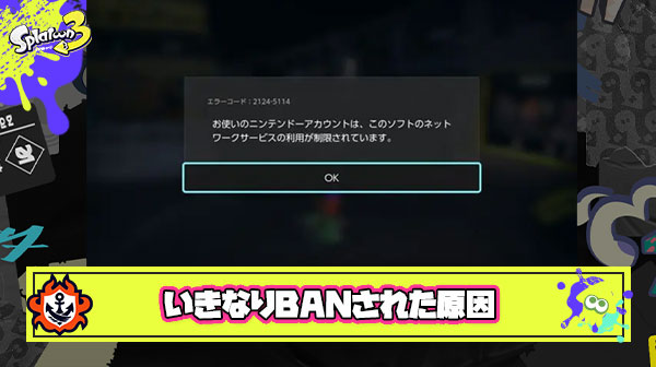 改造もグリッジもやってないプレイヤーがいきなりBAN、気になる原因がこちら