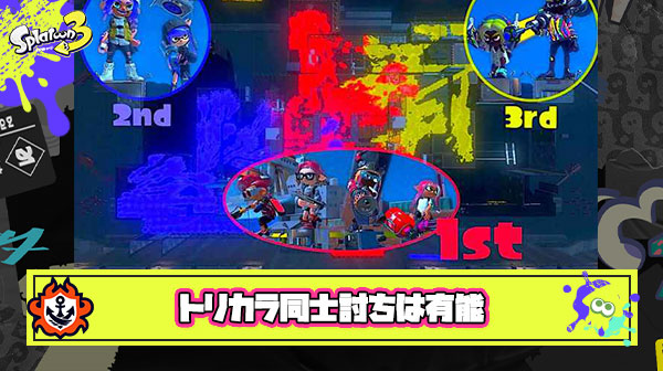 トリカラの同士討ちとかいうゲーム性を大幅に向上させていることに気づかれていない有能of有能システム