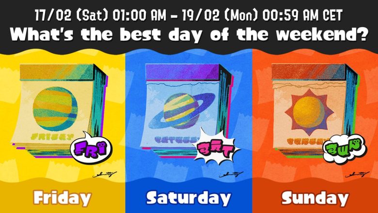 【速報】海外フェスお題「週末最高の日は？ 金曜 vs 土曜 vs 日曜」に発表！ ← これに海外勢「コラかと思った」「ウツホ忖度」「アイディア尽きた？」