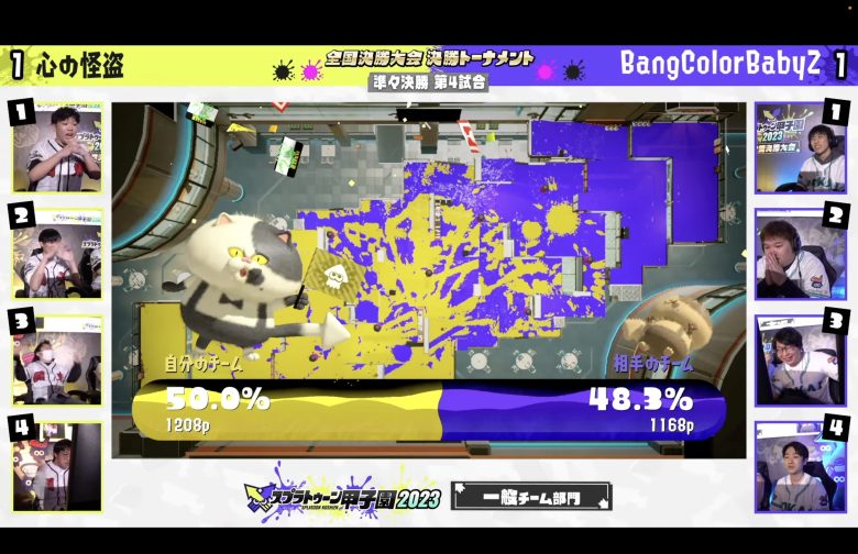 【速報】たいじ・ダイナモン選手所属絶対王者チーム「BangColorBabyZ」惜しくも敗退、下剋上で関東代表「心の怪盗」準決勝進出決定