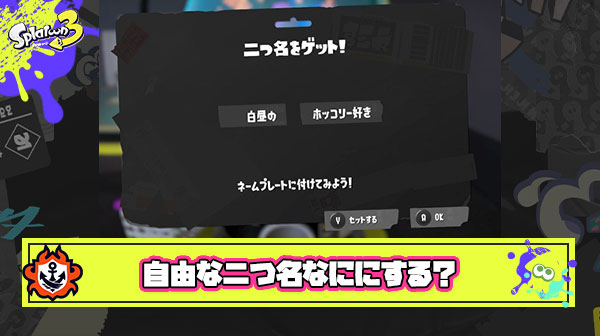 【募集】もしもみんなが自由に2つ名を付けられるならなんてつけますか？