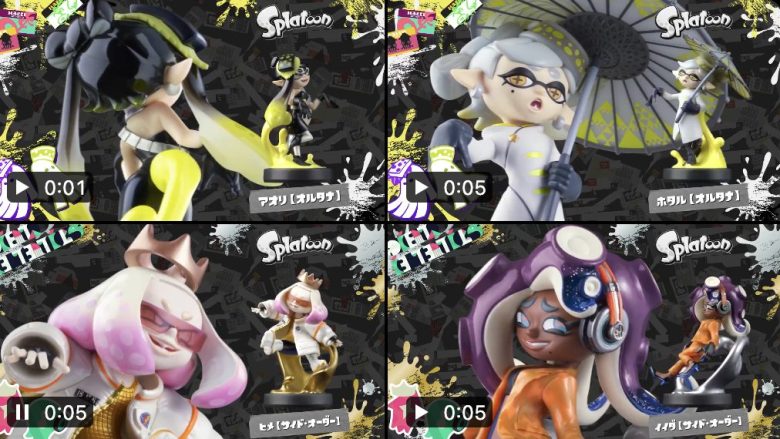 【速報】テンタクルズ＆シオカラーズアミーボ発売決定ｷﾀ━━━━(ﾟ∀ﾟ)━━━━!!