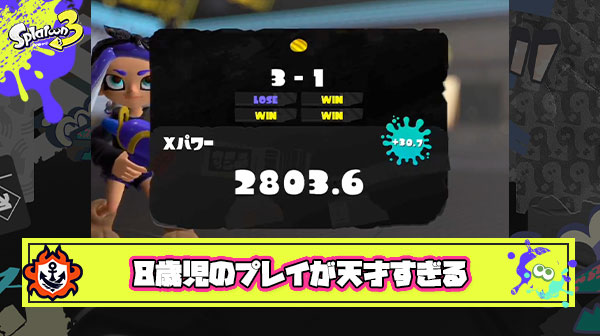 【驚愕】最年少？XP2800越え達成、将来が楽しみすぎる”8歳児”さんのプレイが天才すぎると話題
