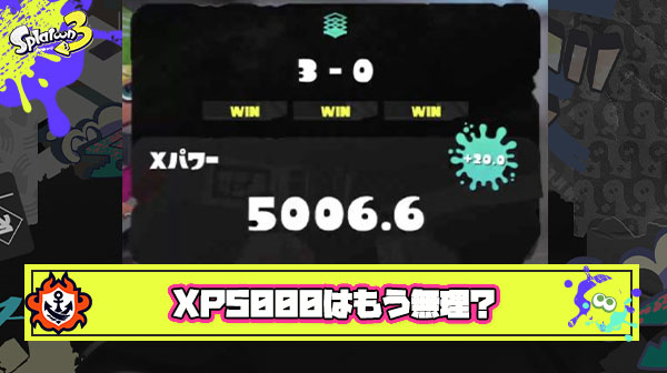 Xパワー5000は二度と現れないという悲しい現実