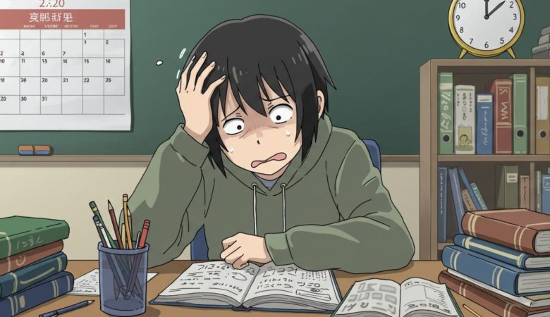 【悲報】ワイ、冬休みの宿題がまだ終わってない