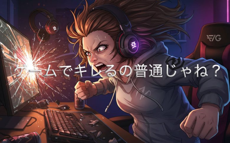 ゲームでキレるのって普通じゃね？